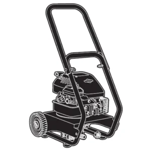 SPEED CLEAN Pressure Washer Model 020239-0 Image
